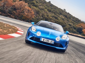Chris Harris i Eddie Jordan w płonącym Alpine A110